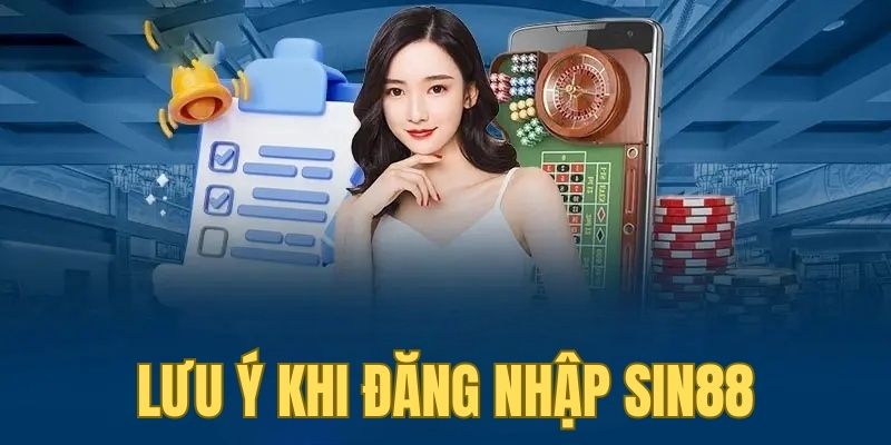 Đăng Nhập SIN88 3 Cần nắm những lưu ý sau để đăng nhập SIN88 dễ dàng